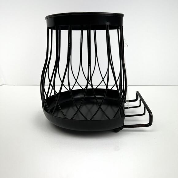 Metal Kitchen Utensil Crock with Phone/Tablet Holder - NWT - Picture 3 of 6